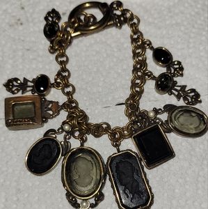 EXTASIA VICTORIAN INTAGLIO CAMEO BRACELET